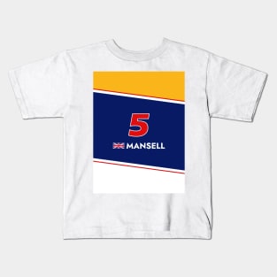 F1 Legends - Nigel Mansell Kids T-Shirt